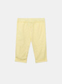 Pantalon Jaune KALOUNA / 24E1BFD1PANB104