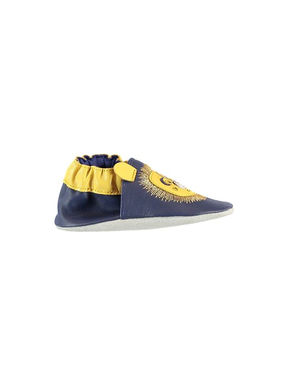 Chaussons nuit Bleu marine JNGLION / 20SK38Y1D3S070