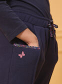 Bas de jogging doublé polaire LITJOGETTE / 24H2PFB1JGB070