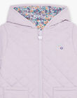 Veste mauve réversible FRAMIETTE / 23E2PF51BLO001