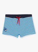 Boxer de bain encre à imprimé à rayures FRYPLAGE / 23E4PGM2MAI001