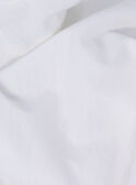Drap housse blanc Bambou 40x80 cm 0-6 mois DRA HOUS BLA BA / 11PCTE001TRB000
