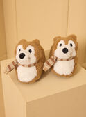 Pantoufle 3D Marron LUFRAGE / 24F10PG71PTD802