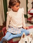 Pull écru en maille torsadée DIAPULETTE / 22H2PFY1PUL808