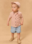 Chemise manches courtes rayée MAROLLAND / 25E1BGP1CHMI814