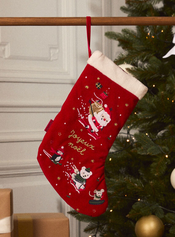 Chaussette de noël décorative LECLOCLO / 24H4BGF1ACDF511