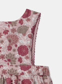 Chasuble imprimée fleuri Bébé Fille NAELSA / 25H1BFL1CHS303