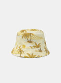 Chapeau reversible jaune et marron MLABOBAGE / 25E4PGK2CHA104