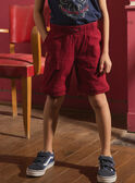 Pantalon Dézipable rouge MOCLAGE / 25E3PGJ1PANF504