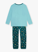 Ensemble pyjama bleu motif pirate enfant garçon CAPIRAGE / 22E5PG45PYJC215
