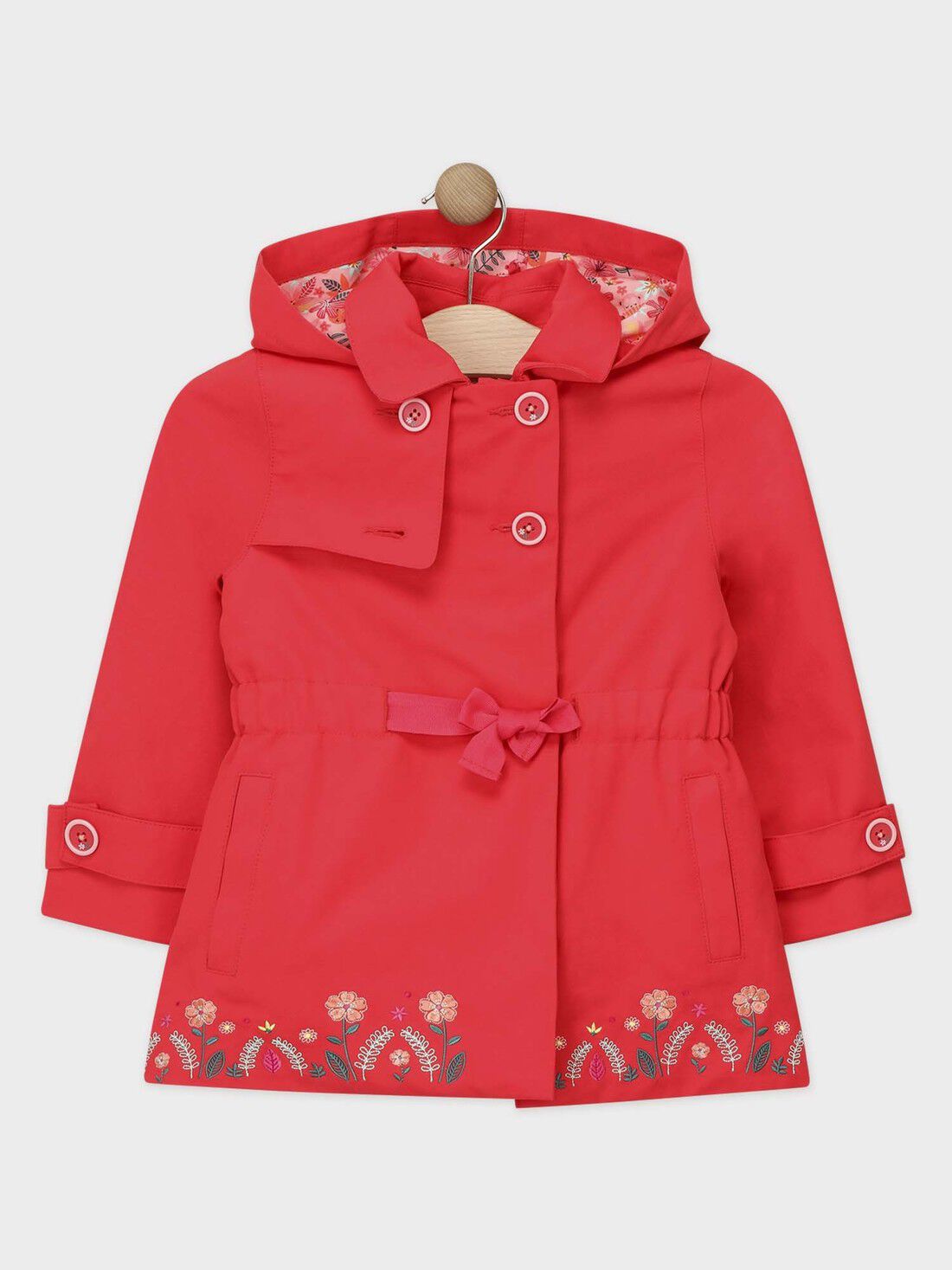 Parka 3 en 1 rose fille. : Manteau, parka et veste enfant | SergentMajor