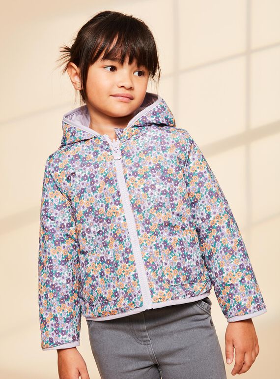 Veste mauve réversible FRAMIETTE / 23E2PF51BLO001