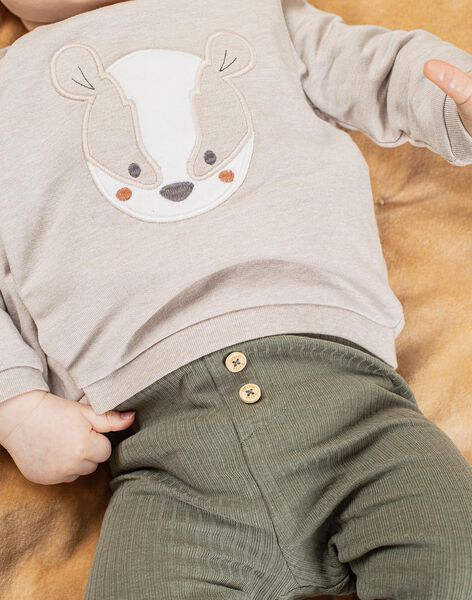 Ensemble sweat et legging bébé garçon DOMITIEN / 22H0CGH3ENSA011