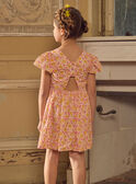 Robe fleurie dos nu MLADOLETTE / 25E2PFK3ROB001