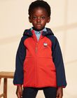 Blouson rouge à capuche FRAPOLAGE / 23E3PG52BLO713