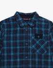 Chemise en velours à carreaux DUCHECAGE / 22H3PGY1CHM714