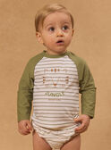 T-shirt de bain UPF 50+ rayée MISAMUEL / 25E4BGC1TUV005