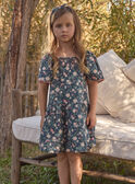Robe fleurie à volants MIROBETTE / 25E2PF93ROB714