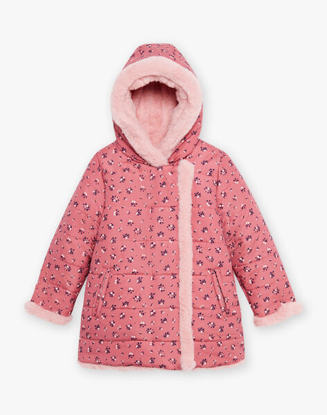 Doudoune réversible rose DRAPARETTE / 22H2PFM1D3ED312