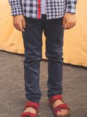 Pantalon regular bleu marine FRICRIAGE1 / 23E3PGB1PANC243