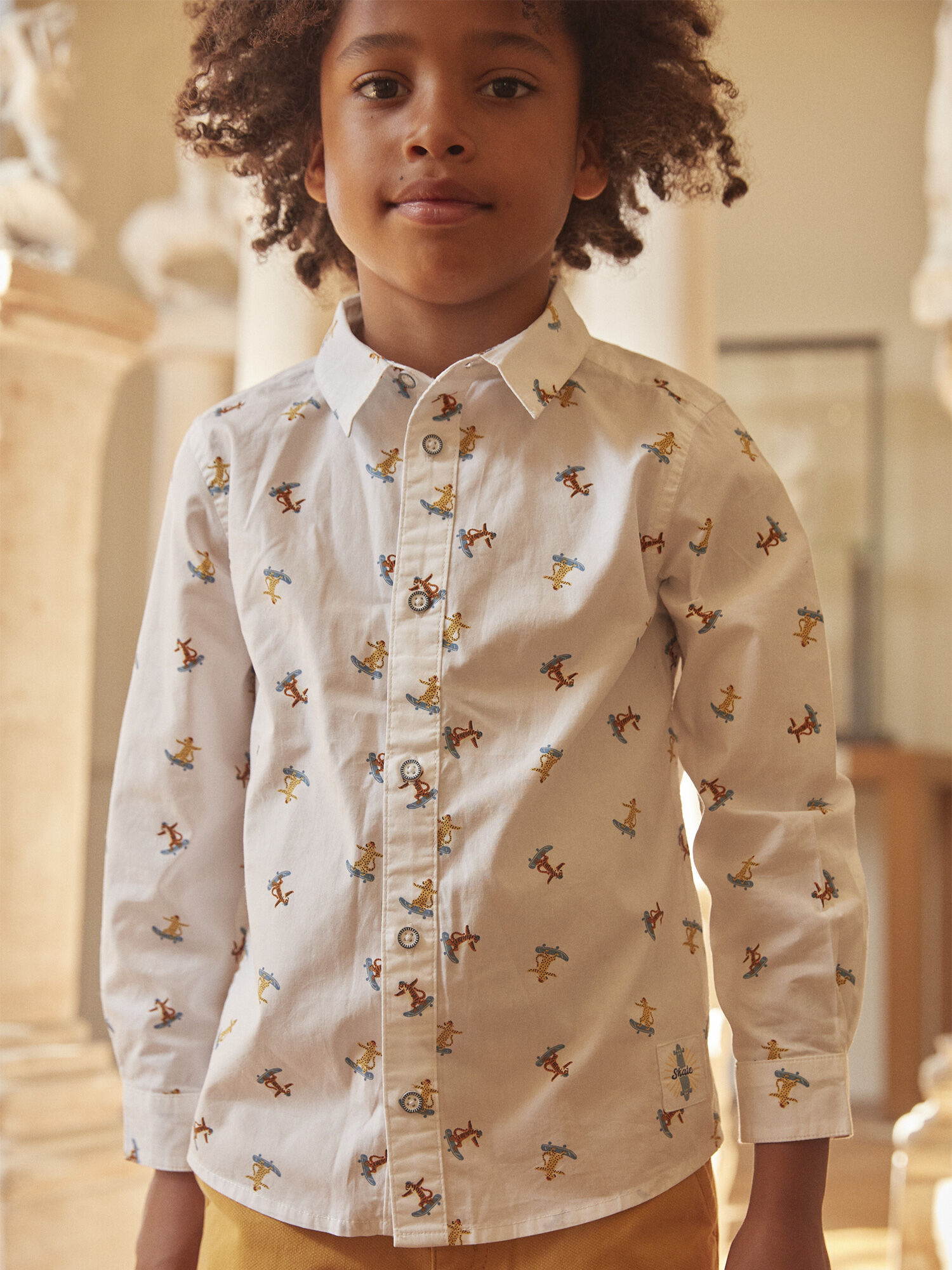 Chemise garçon sergent major outlet