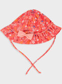 Chapeau corail foncé NAIPO / 18E4BFV1CHA419