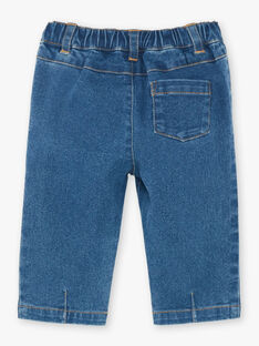 Pantalon en denim bleu moyen ZAFLORINE / 21E1BFB1JEAP269