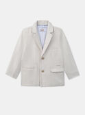 Veste blazer beige KRELINAGE / 24E3PGL1VESA016