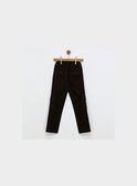 Pantalon noir POBOUAGE / 18H3PGP1PAN816