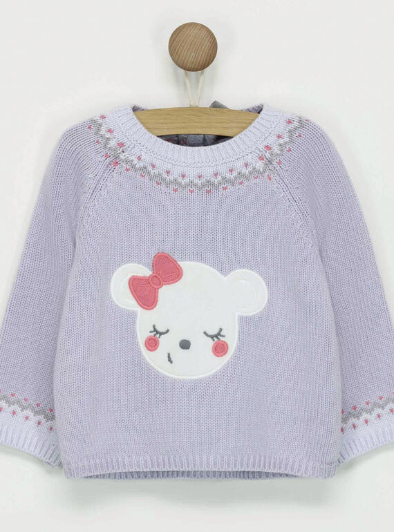 Pull mauve PASOFIA / 18H1BFQ1PUL326
