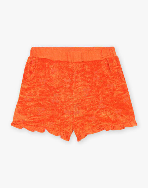 Short orange en éponge FLYSHOETTE / 23E2PFR1SHO407