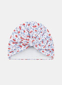 Bonnet imprimé à motifs fleuri KADIDI / 24E4BF41BON001