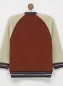 Gilet marron POABAGE / 18H3PGP2GILF519