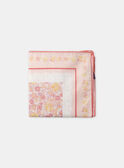 Foulard carré imprimé fleuri  MLAFOLETTE / 25E4PFK1ECH301