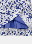 Robe à smock fleurie MESMOKETTE / 25E2PF81ROBC238