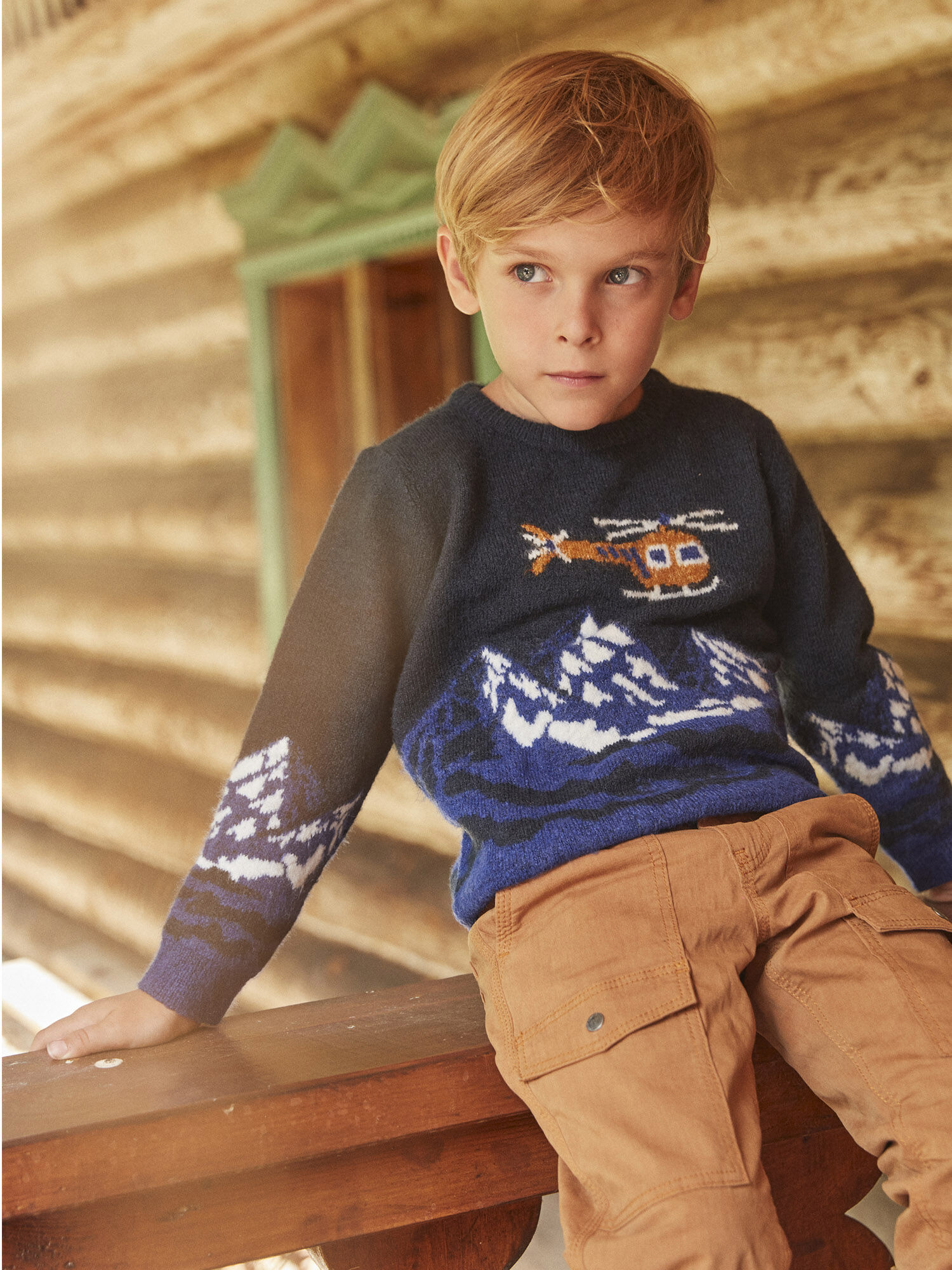 Pull 2025 noir garcon