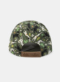 Casquette imprimée chiens et feuilles KUACHAGEM / 24E4GHP1CHA626