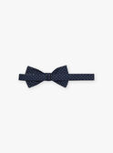 Nud papillon à pois bleu marine enfant garçon CINEPAGE / 22E4PGH1NOE070