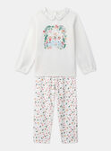 Pyjama noël col claudine LECLOETTE / 24H5PFF2PYJ001