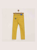 Pantalon jaune  RAXOAGE / 19E3PG62PANB106