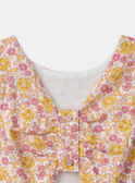 Robe fleurie dos nu MLADOLETTE / 25E2PFK3ROB001