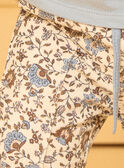 Pantalon imprimé fleuri LARENE / 24H1BFS1PANA002