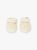 Chaussons Ecru chiné LORD / 24H0AM11CHP006