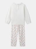 Pyjama noël col claudine LECLOETTE / 24H5PFF2PYJ001