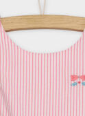 Robe chasuble rose RUSILETTE / 19E2PFF3CHS318
