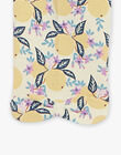Legging écru à motif oranges et fleurs FLALEGETTE / 23E2PFO1LG114