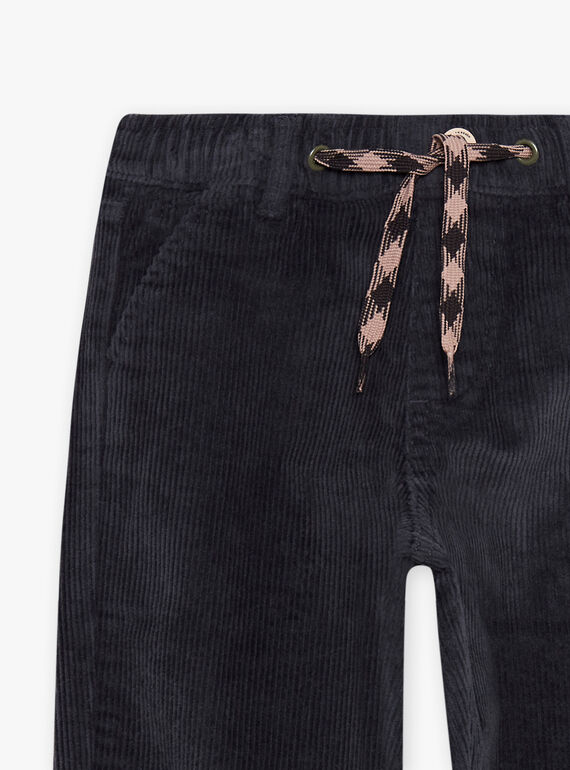 Pantalon gris foncé DEVORAGE / 22H3PGR1PANJ900
