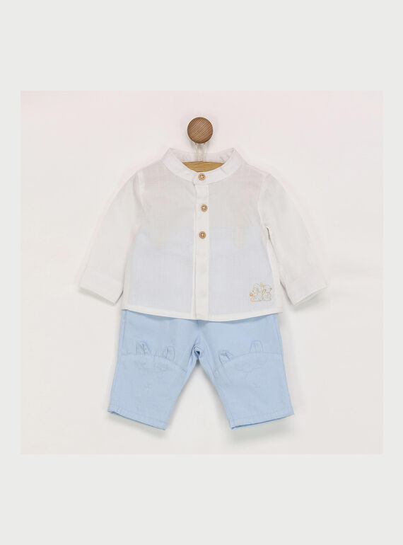 Ensemble blanc RYADAM / 19E0CG11ENS001