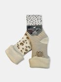 Chaussettes Blanche MONTY / 25E0AM12SOQ000