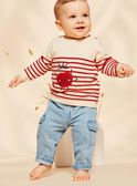 Jean en denim style cargo FACEAN / 23E1BGB1JEAP269